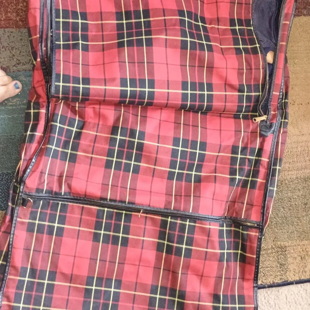 Vintage luggage garment bag